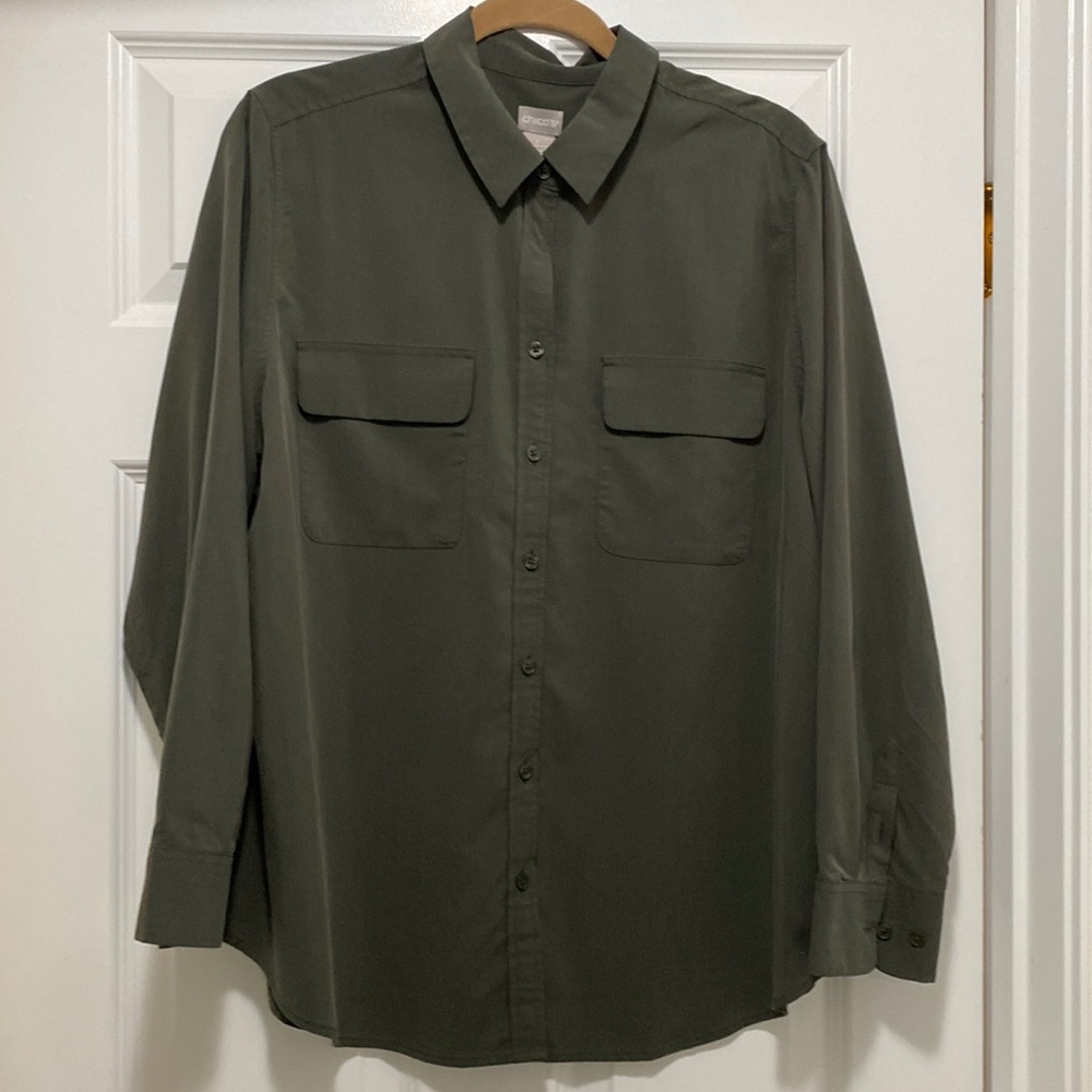 CHICO’S shirt size 3